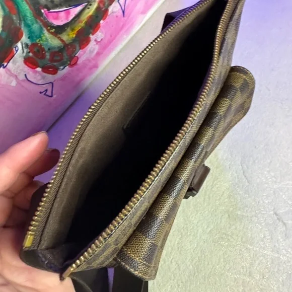 Louis Vuitton Monogram Damier Pochette Melville Crossbody